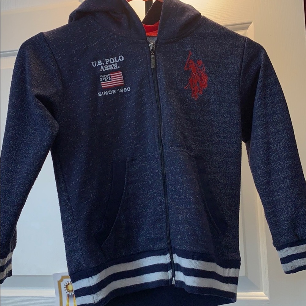 Polo jacket boys size 5-6